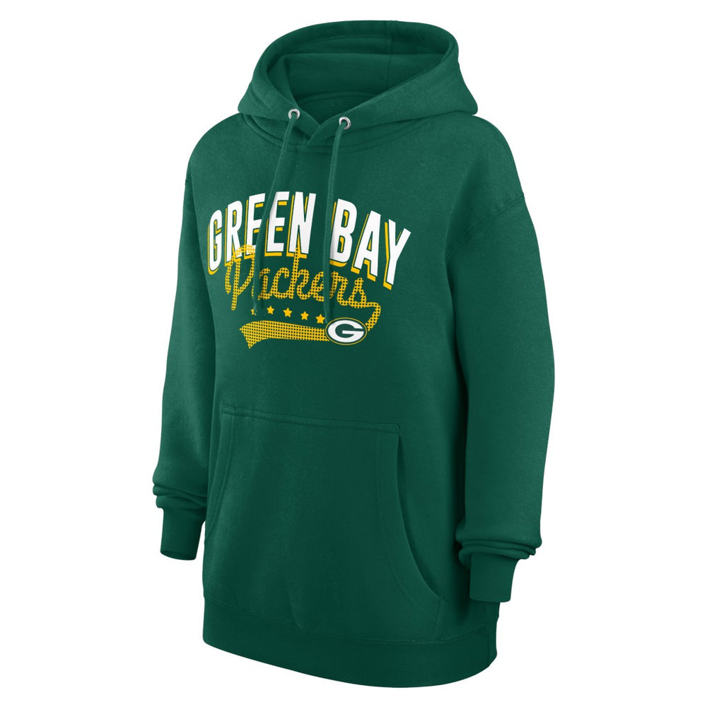 Green Bay Packers G-III 4Her by Carl Banks Women's Filigree Logo Pullover Hoodie – Green - NFL