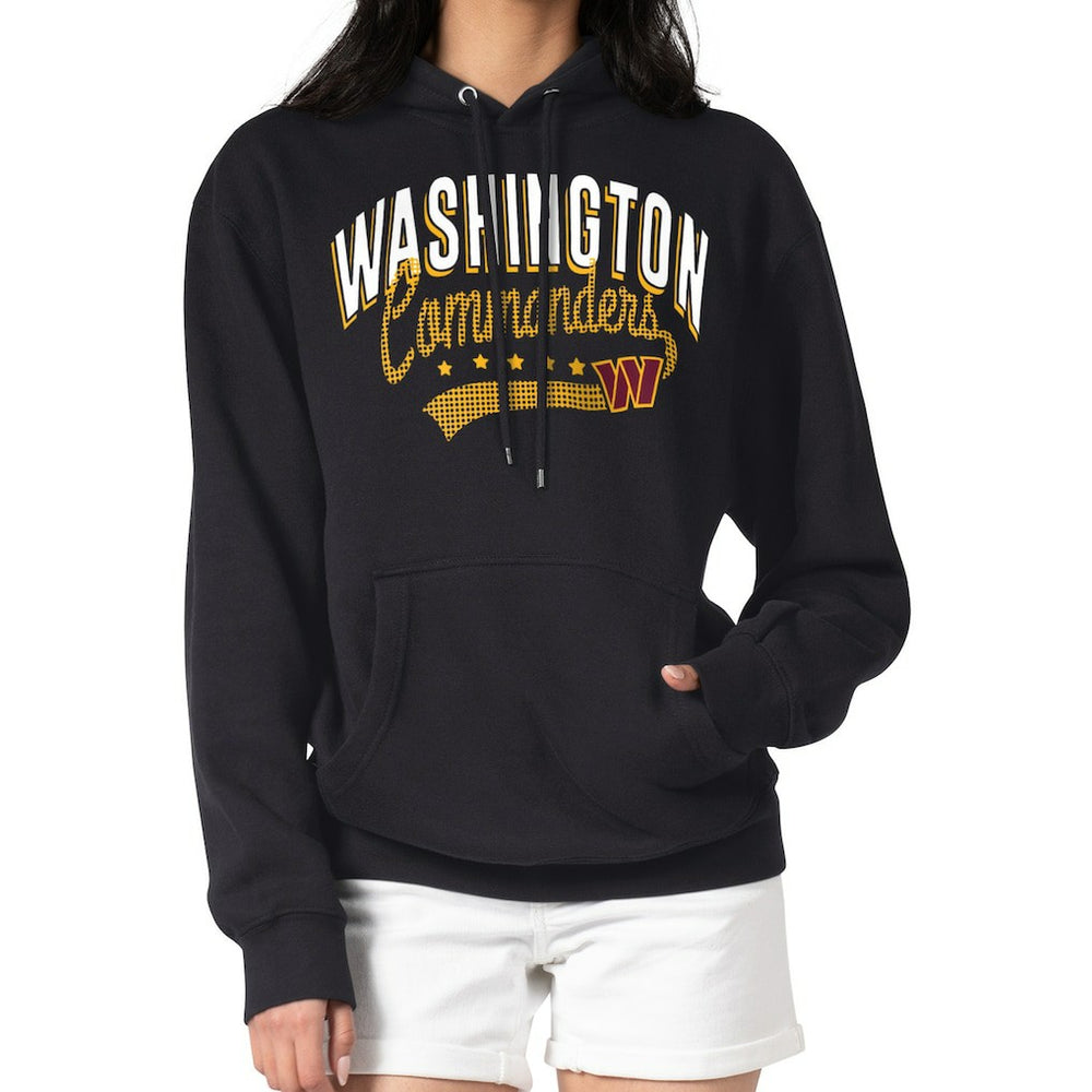 Washington Commanders G-III 4Her by Carl Banks Women's Filigree Logo Pullover Hoodie – Black - NFL