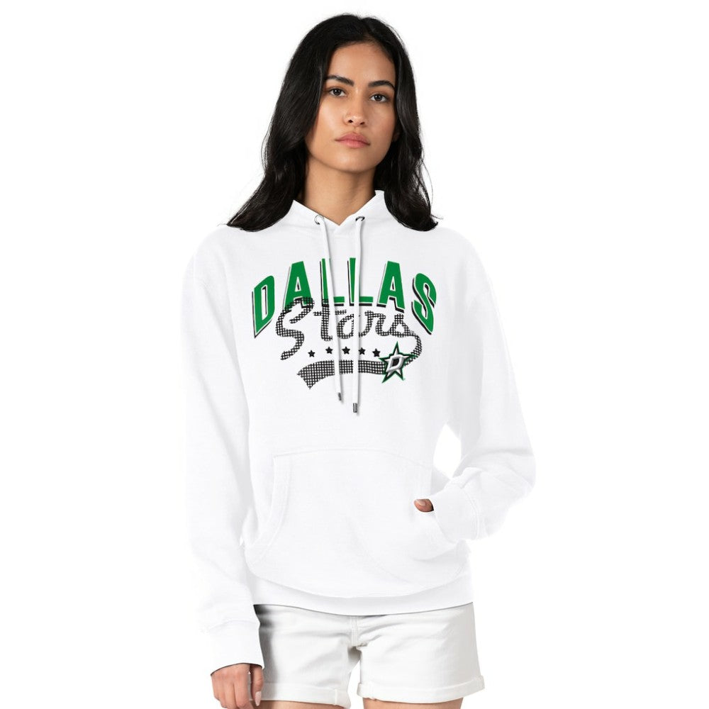 Dallas Stars - G-III 4Her by Carl Banks Women's Filigree Logo Pullover Hoodie – White