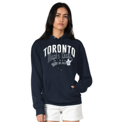 Toronto Maple Leafs - G-III 4Her by Carl Banks Women's Filigree Logo Pullover Hoodie – Navy
