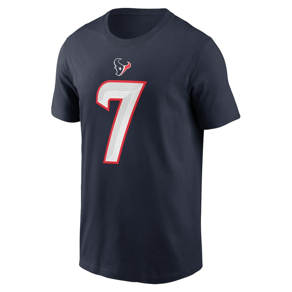 C.J. Stroud Houston Texans Youth Player Name & Number T-Shirt Navy - Nike