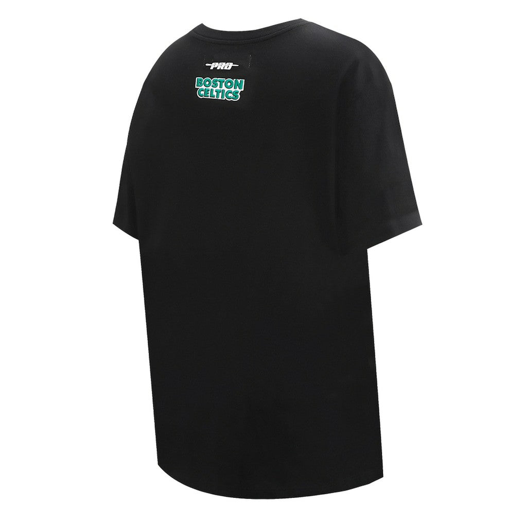 NBA - Boston Celtics Pro Standard Women's Script Boyfriend T-Shirt - Black