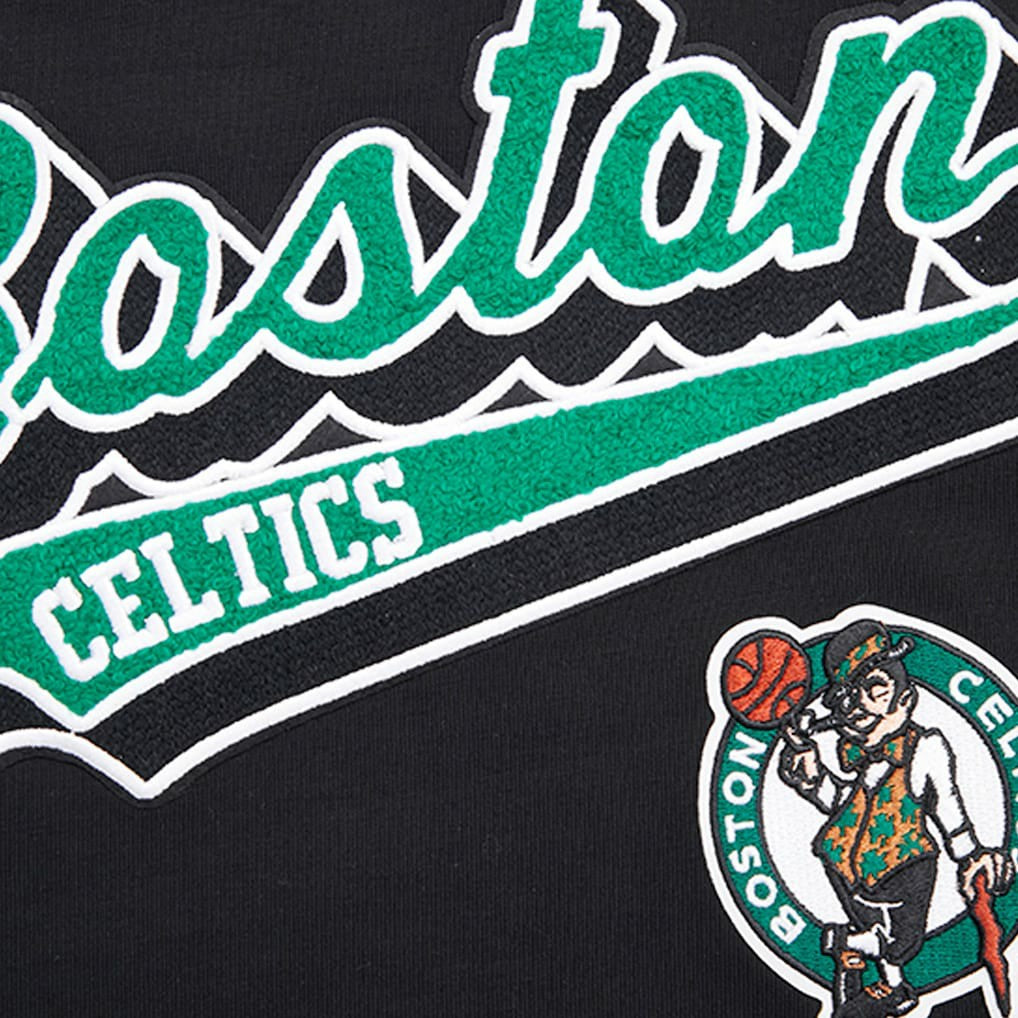 NBA - Boston Celtics Pro Standard Women's Script Boyfriend T-Shirt - Black