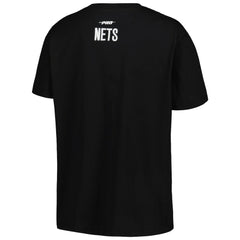 NBA - Brooklyn Nets Pro Standard Women's Script Boyfriend T-Shirt - Black