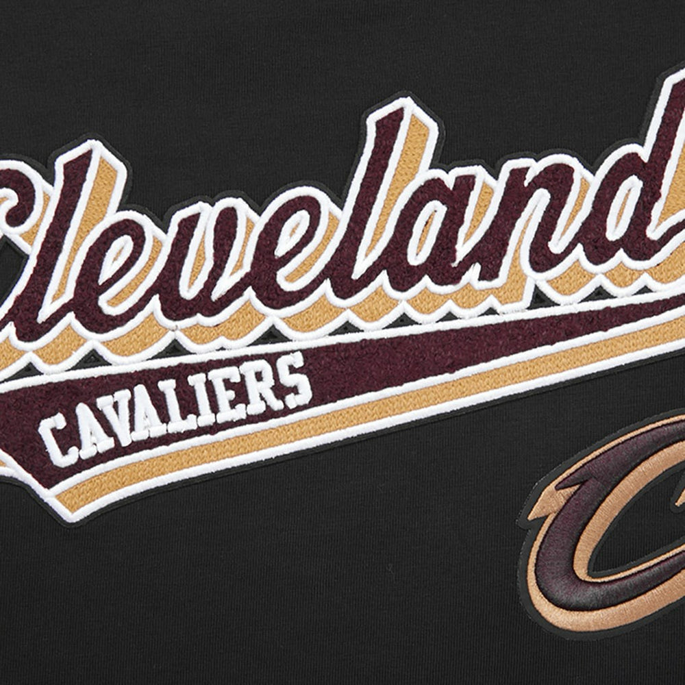 NBA - Cleveland Cavaliers Pro Standard Women's Script Boyfriend T-Shirt - Black