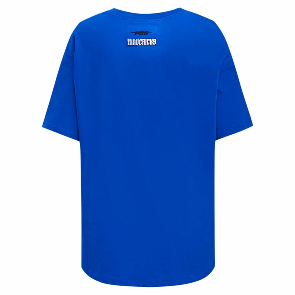 NBA - Dallas Mavericks Pro Standard Women's Script Boyfriend T-Shirt - Royal
