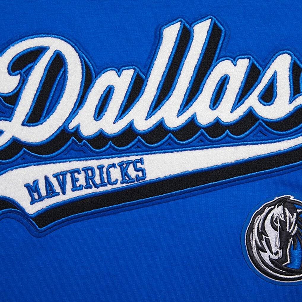 NBA - Dallas Mavericks Pro Standard Women's Script Boyfriend T-Shirt - Royal