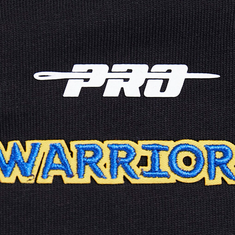 NBA - Golden State Warriors Pro Standard Women's Script Boyfriend T-Shirt - Black