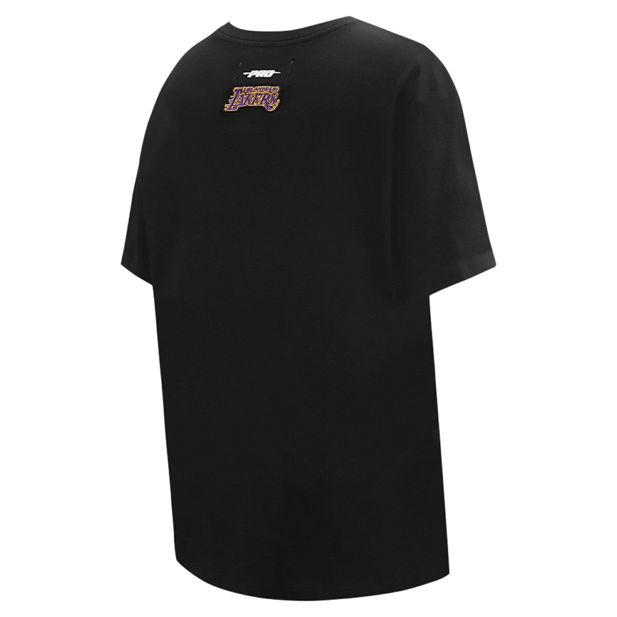 NBA - Los Angeles Lakers Pro Standard Women's Script Boyfriend T-Shirt - Black