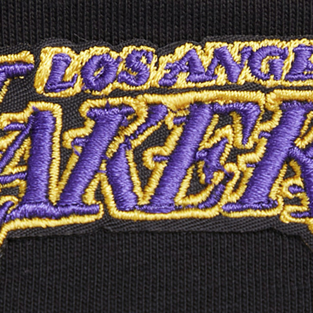 NBA - Los Angeles Lakers Pro Standard Women's Script Boyfriend T-Shirt - Black