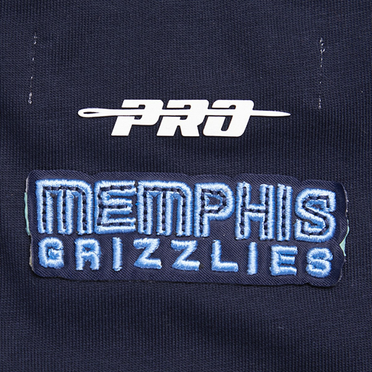 NBA - Memphis Grizzlies Pro Standard Women's Script Boyfriend T-Shirt - Navy