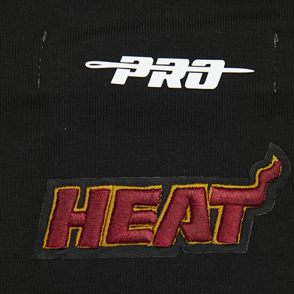 NBA - Miami Heat Pro Standard Women's Script Boyfriend T-Shirt - Black