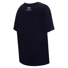 NBA - Minnesota Timberwolves Pro Standard Women's Script Boyfriend T-Shirt - Navy