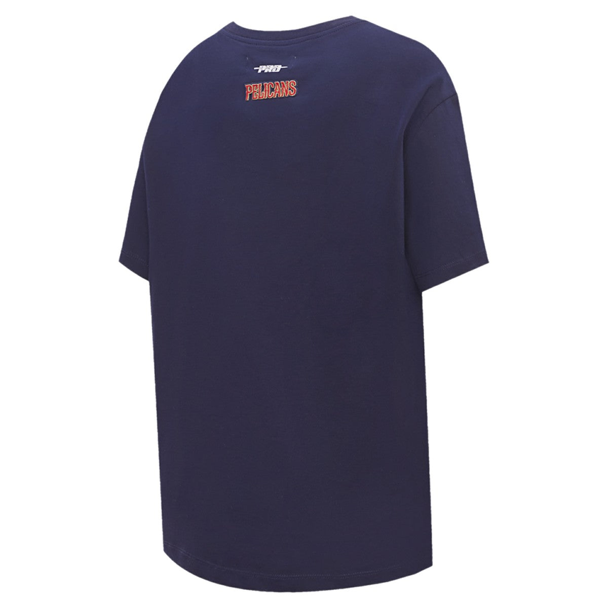 NBA - New Orleans Pelicans Pro Standard Women's Script Boyfriend T-Shirt - Navy