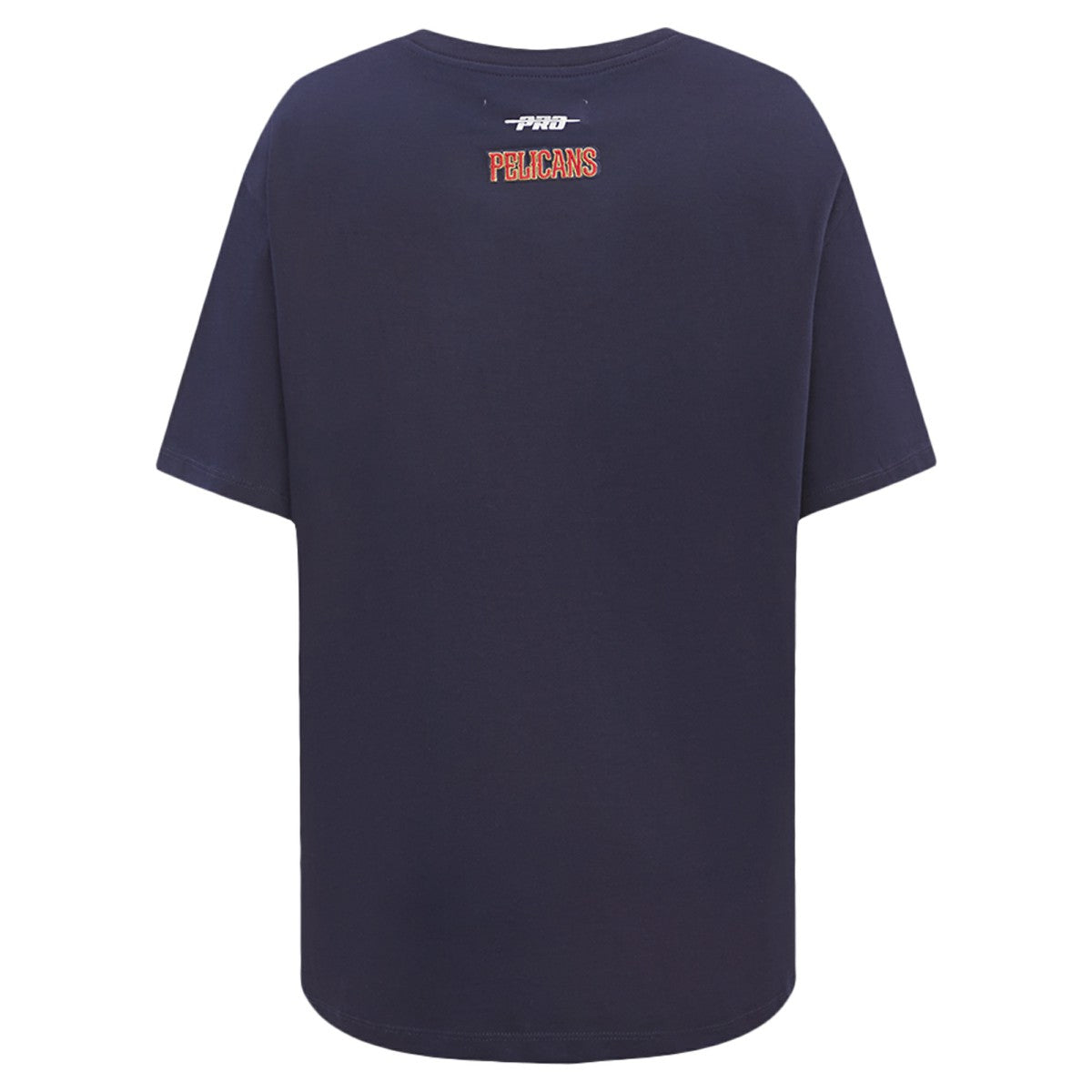 NBA - New Orleans Pelicans Pro Standard Women's Script Boyfriend T-Shirt - Navy