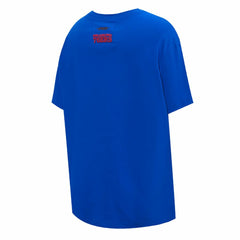 NBA - Philadelphia 76ers Pro Standard Women's Script Boyfriend T-Shirt - Royal