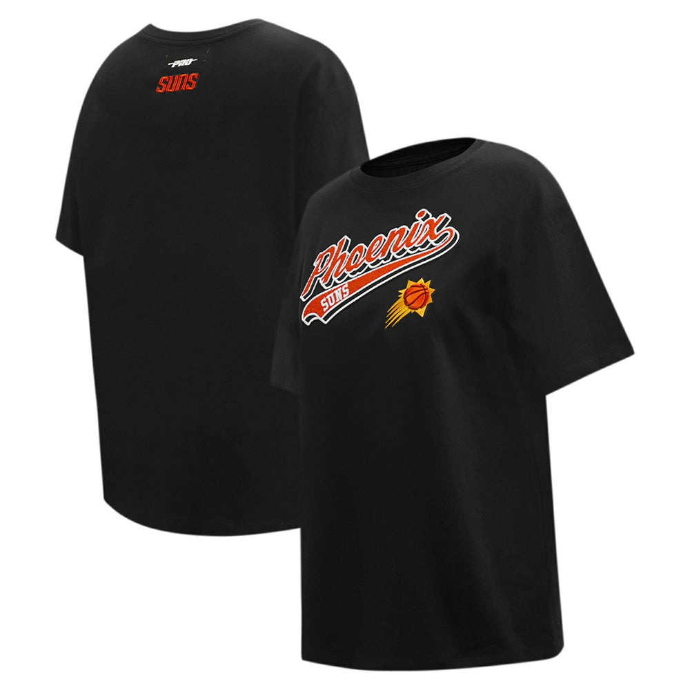 NBA - Phoenix Suns Pro Standard Women's Script Boyfriend T-Shirt - Black