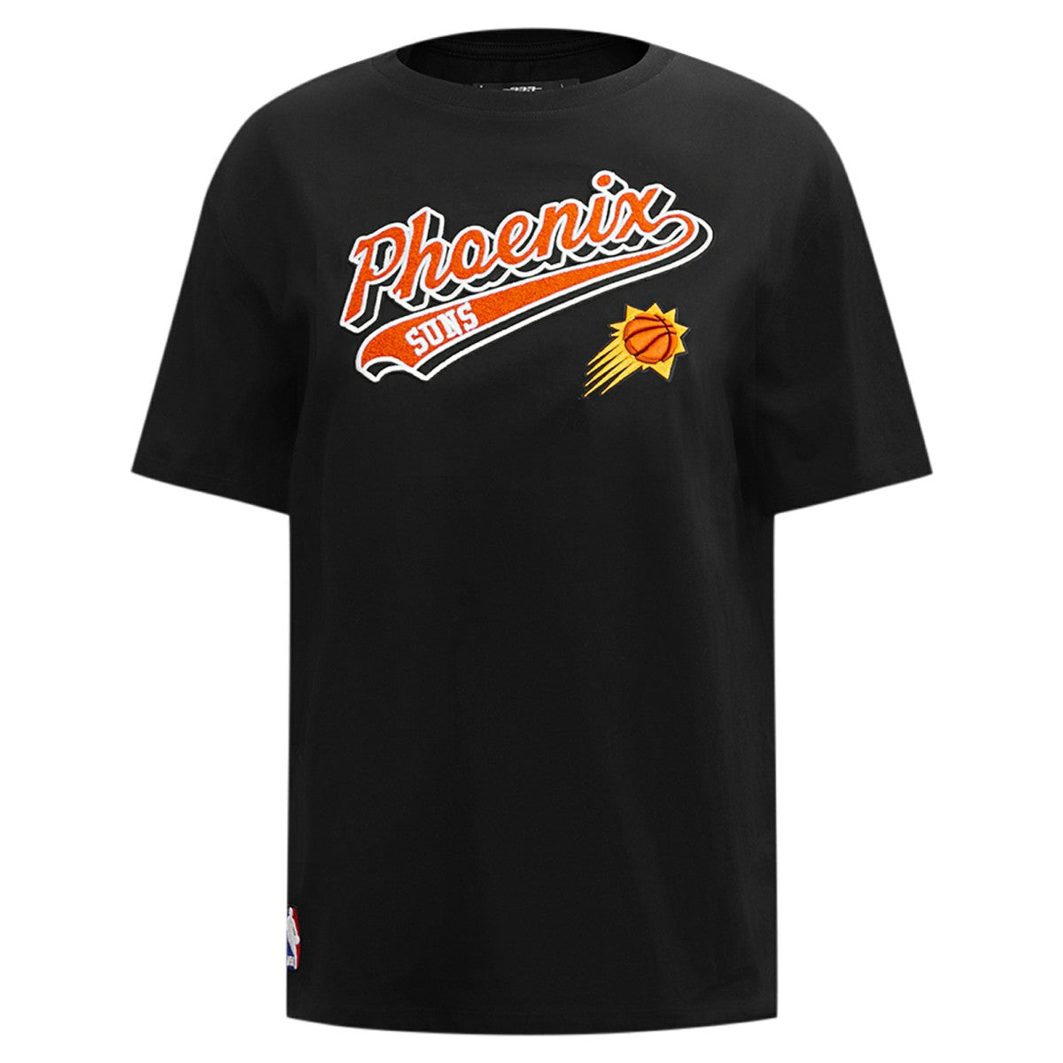 NBA - Phoenix Suns Pro Standard Women's Script Boyfriend T-Shirt - Black