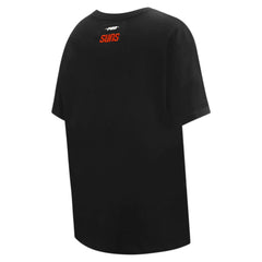 NBA - Phoenix Suns Pro Standard Women's Script Boyfriend T-Shirt - Black