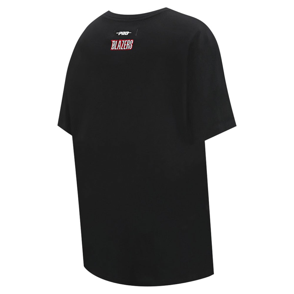 NBA - Sacramento Kings Pro Standard Women's Script Boyfriend T-Shirt - Black