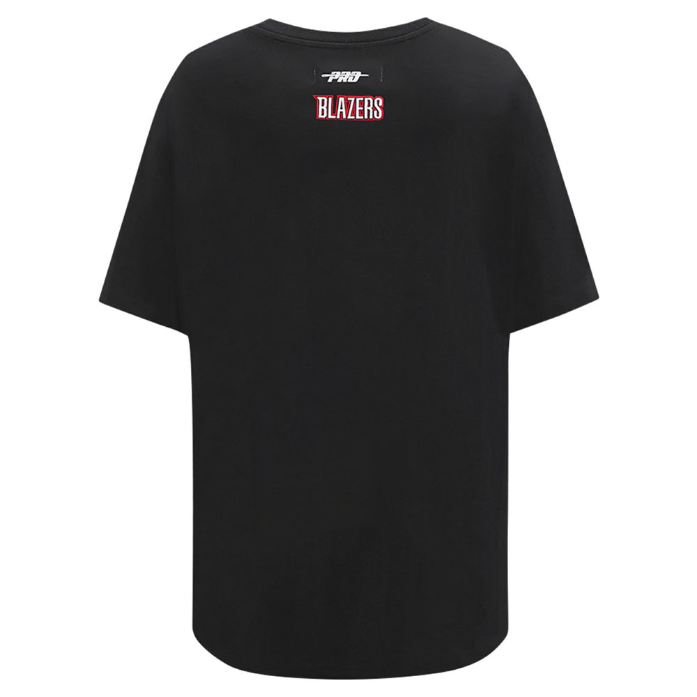 NBA - Sacramento Kings Pro Standard Women's Script Boyfriend T-Shirt - Black