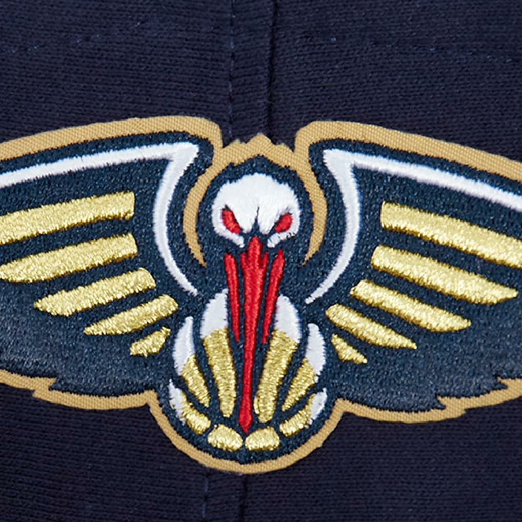 NBA - New Orleans Pelicans Pro Standard Script Tail Pullover Hoodie - Navy