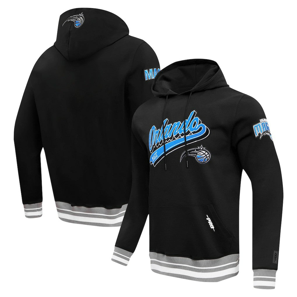 NBA - Orlando Magic Pro Standard Script Tail Pullover Hoodie - Black