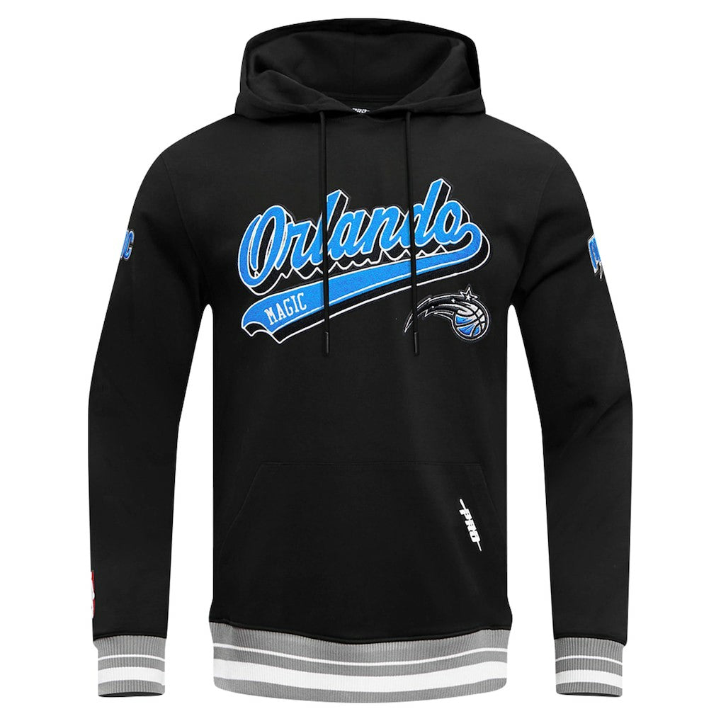NBA - Orlando Magic Pro Standard Script Tail Pullover Hoodie - Black