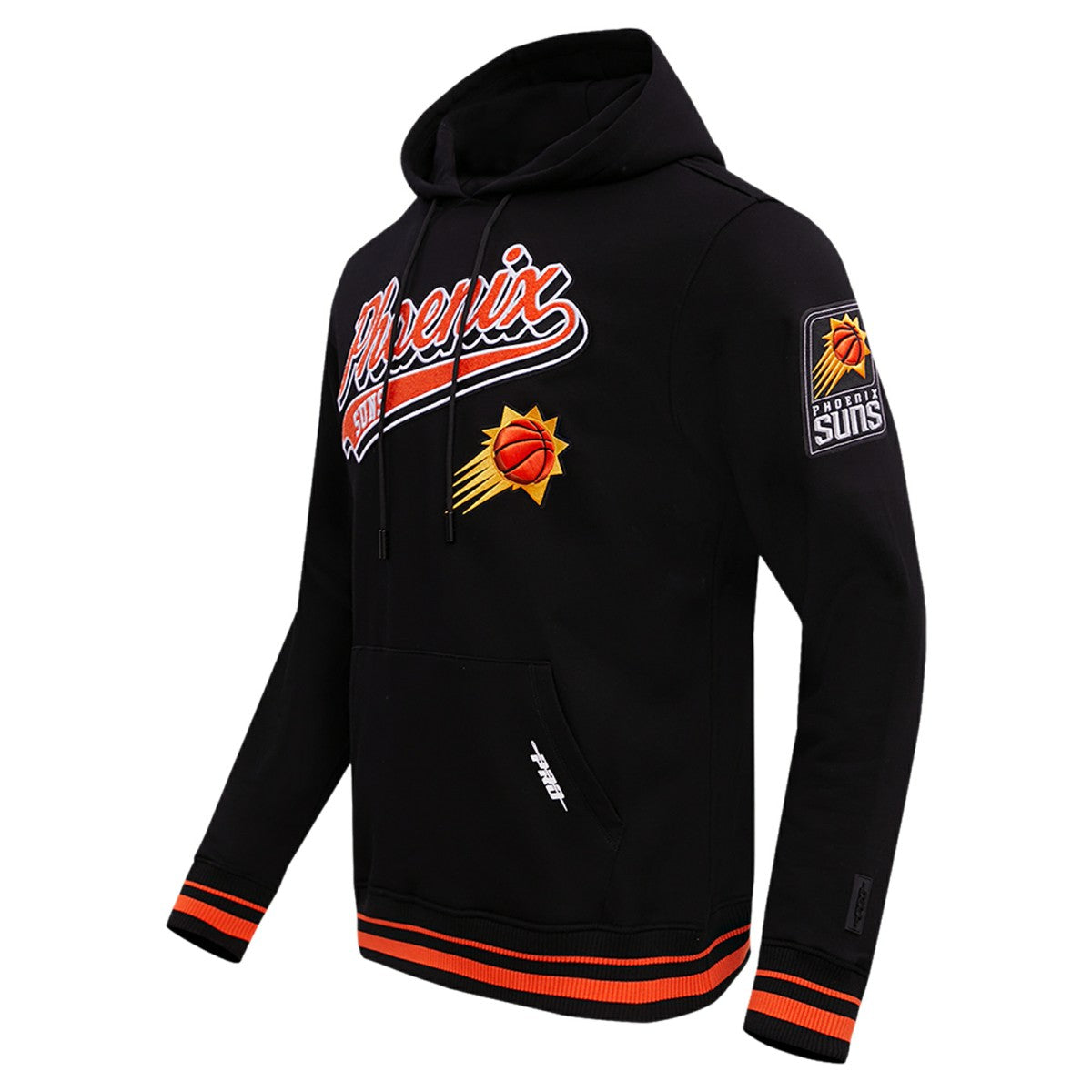 NBA - Phoenix Suns Pro Standard Script Tail Pullover Hoodie - Black