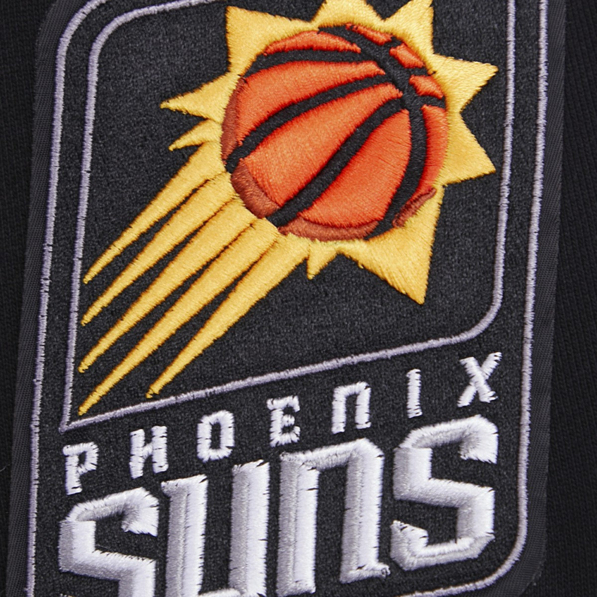 NBA - Phoenix Suns Pro Standard Script Tail Pullover Hoodie - Black