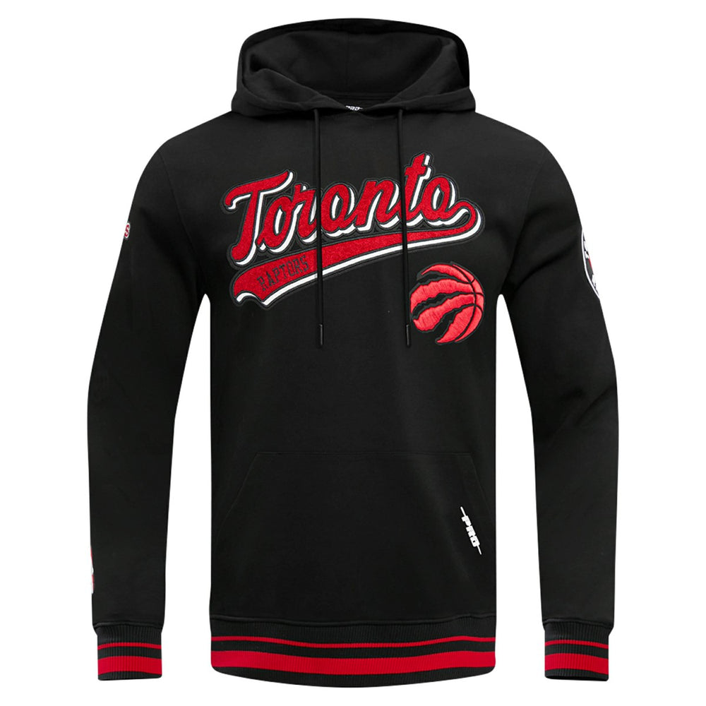 NBA - Toronto Raptors Pro Standard Script Tail Pullover Hoodie - Black