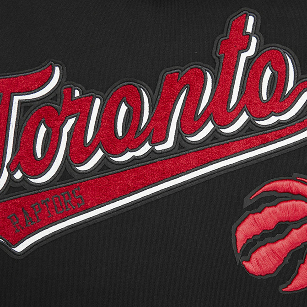 NBA - Toronto Raptors Pro Standard Script Tail Pullover Hoodie - Black