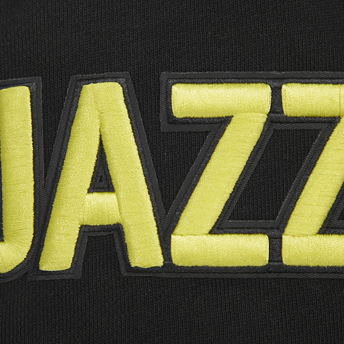 NBA - Utah Jazz Pro Standard Script Tail Pullover Hoodie - Black