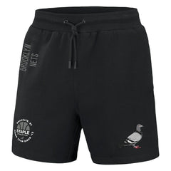 NBA - Brooklyn Nets NBA x Staple Home Team Shorts - Black