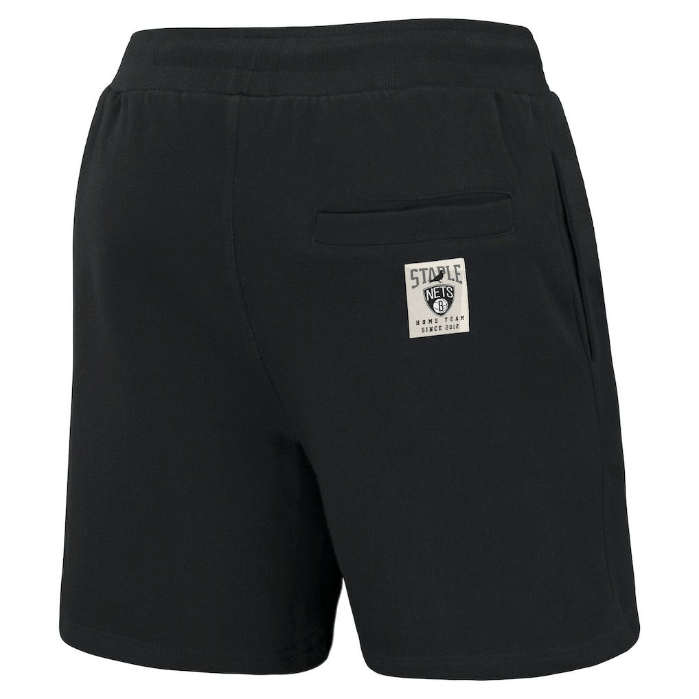 NBA - Brooklyn Nets NBA x Staple Home Team Shorts - Black