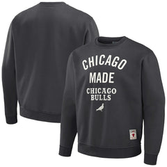 NBA - Chicago Bulls NBA x Staple Plush Pullover Sweatshirt - Anthracite