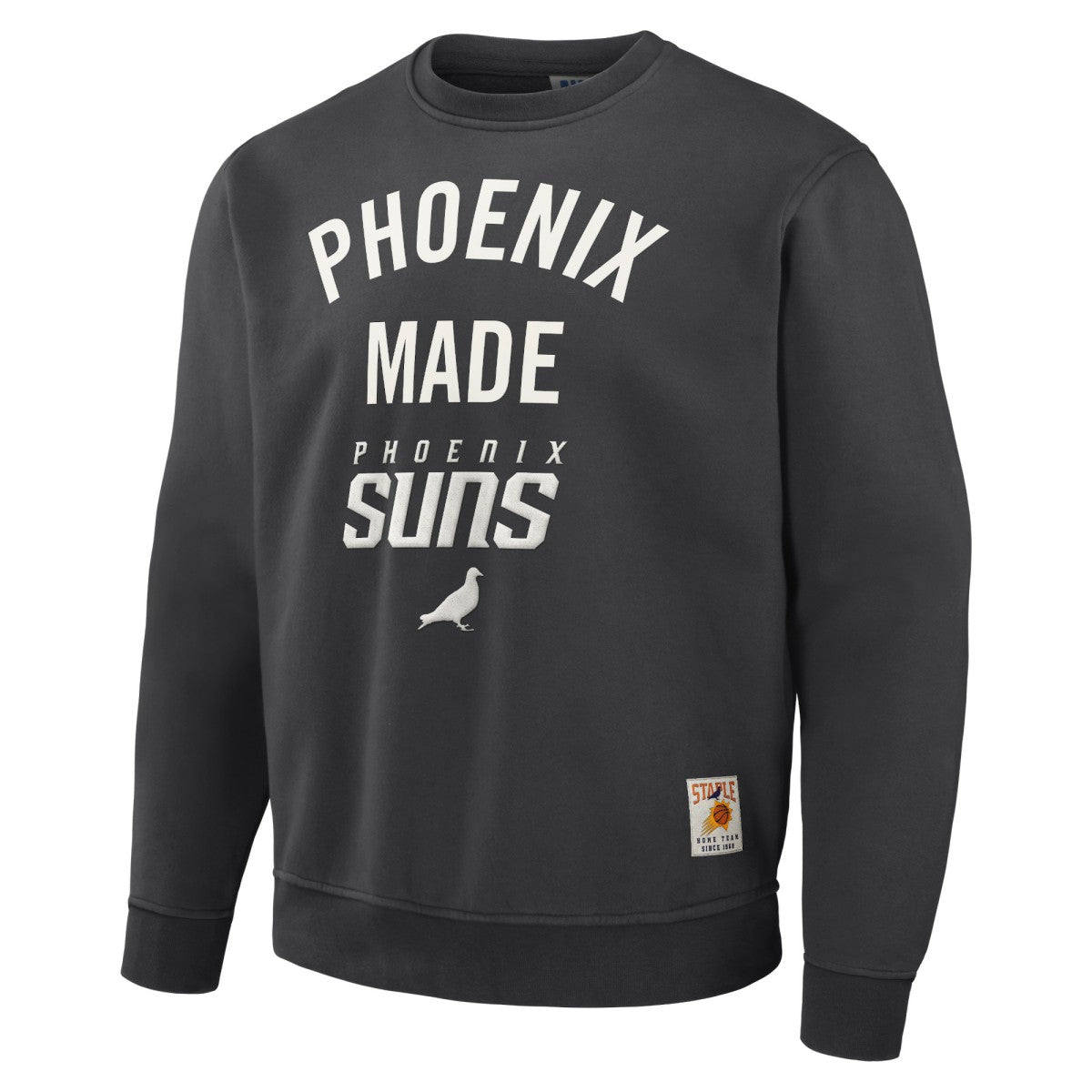 NBA - Phoenix Suns NBA x Staple Plush Pullover Sweatshirt - Anthracite