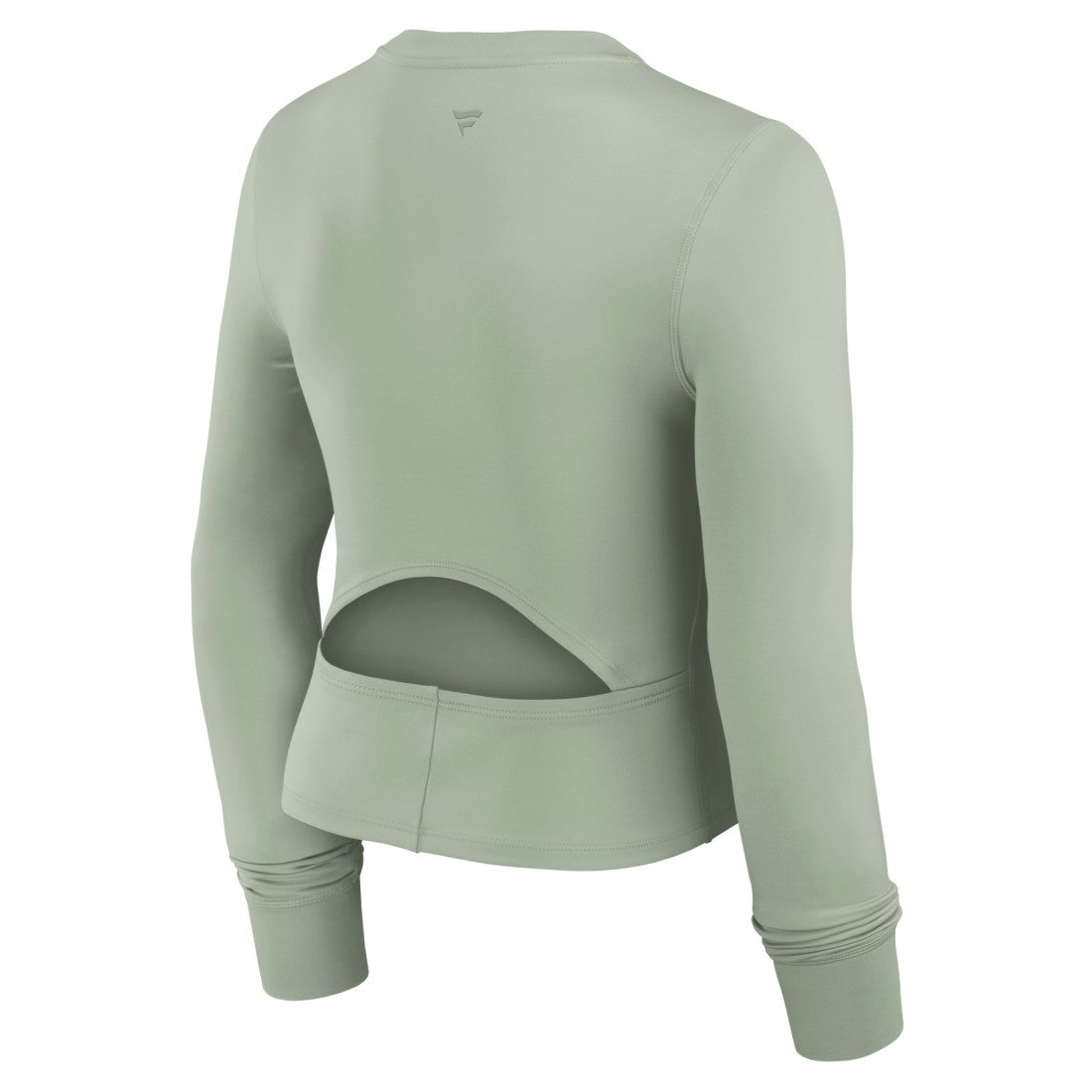 Green Bay Packers Women's Studio Fitted Long Sleeve Gym Top Green - Fanatics