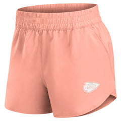 Kansas City Chiefs Women's Front Office Woven Shorts Coral - Fanatics