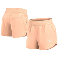 Miami Dolphins Women's Front Office Woven Shorts Orange - Fanatics