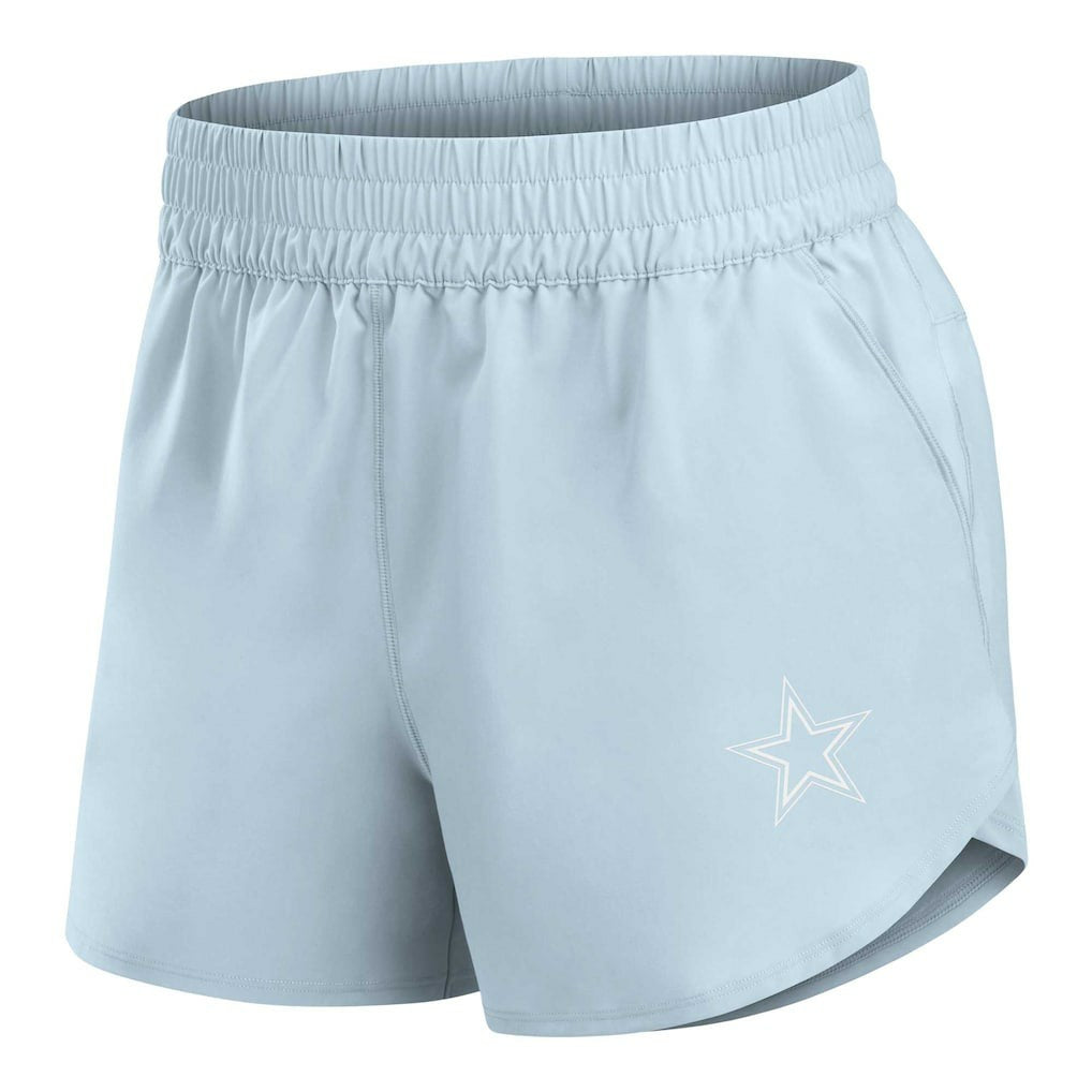 Dallas Cowboys Women's Front Office Woven Shorts Gray - Fanatics