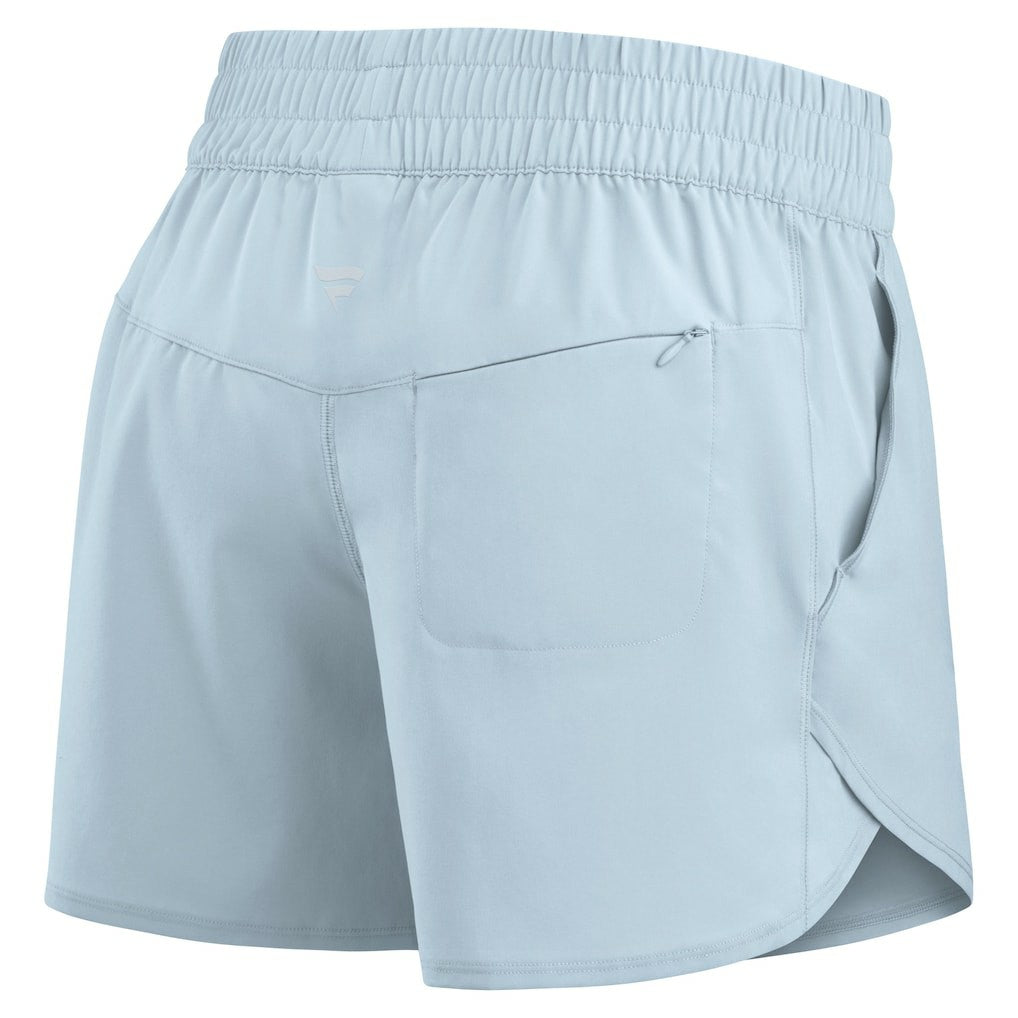 Buffalo Bills Women's Front Office Woven Shorts Gray - Fanatics