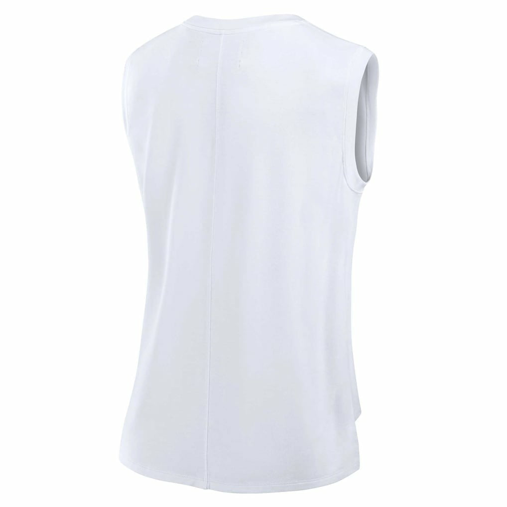 Dallas Cowboys Women's Studio Gym Tank Top White - Fanatics