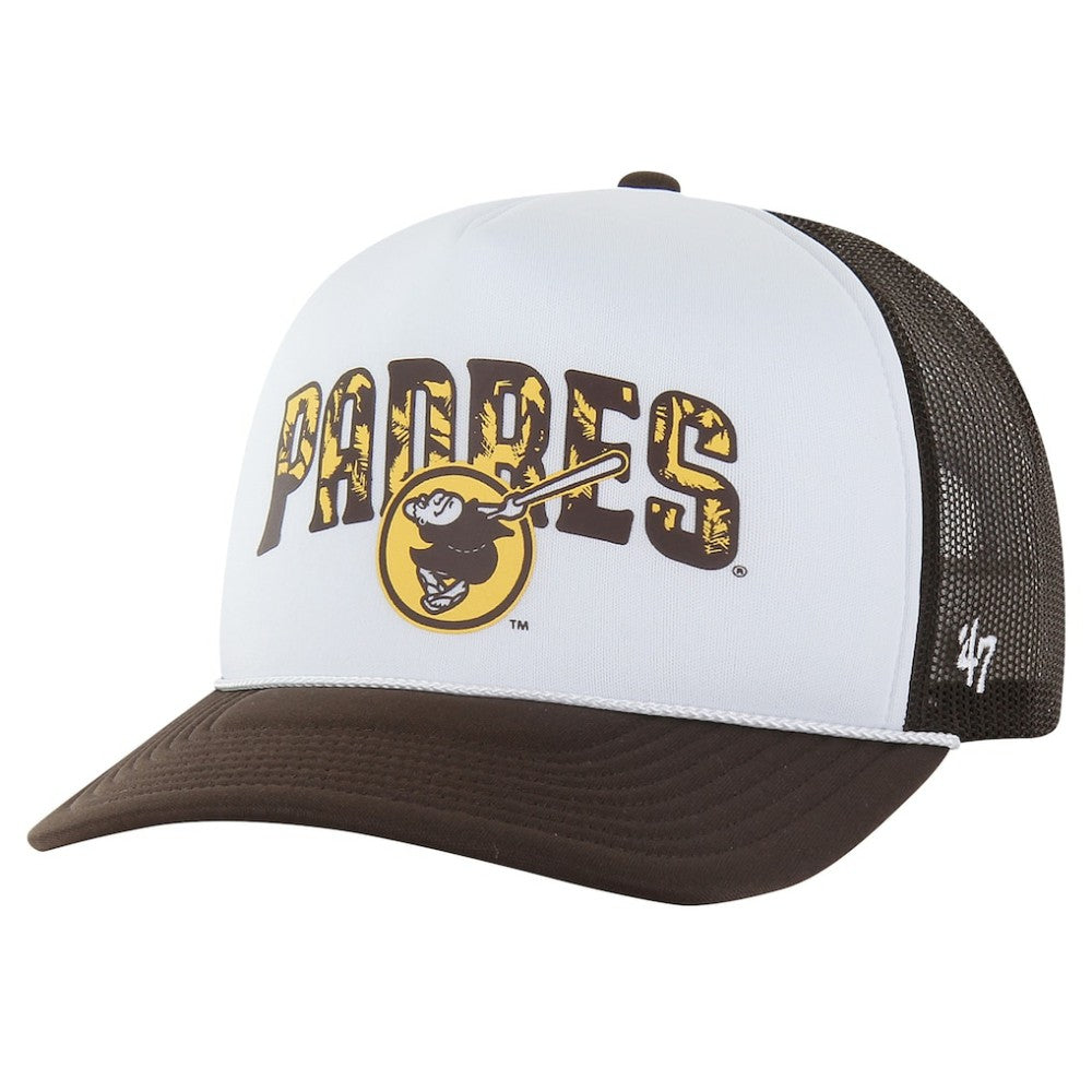 San Diego Padres '47 Retro Region Foam Trucker Adjustable Hat Lifestyle
