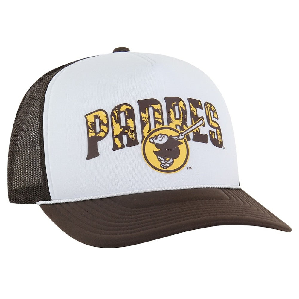 San Diego Padres '47 Retro Region Foam Trucker Adjustable Hat Lifestyle