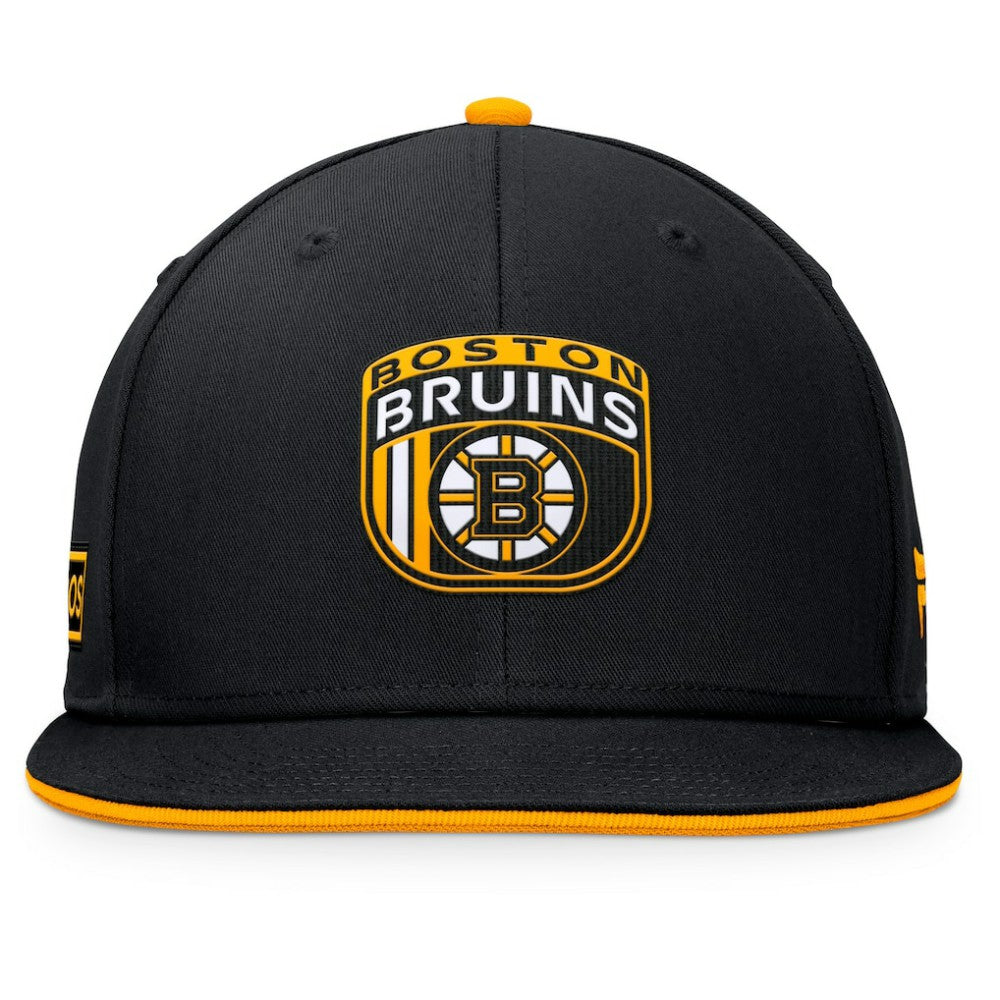 Boston Bruins Fanatics 2024 NHL Draft Snapback Hat Black