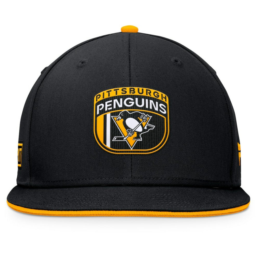 Pittsburgh Penguins Fanatics 2024 NHL Draft Snapback Hat Black