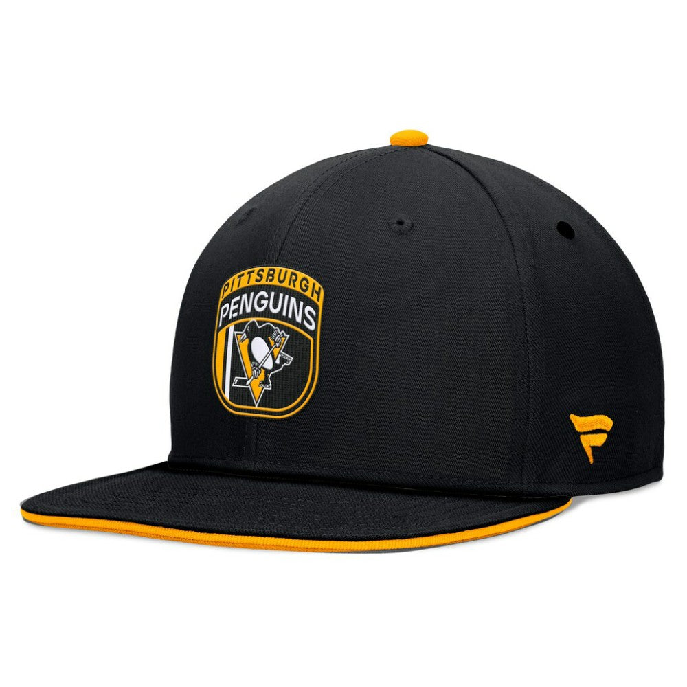 Pittsburgh Penguins Fanatics 2024 NHL Draft Snapback Hat Black