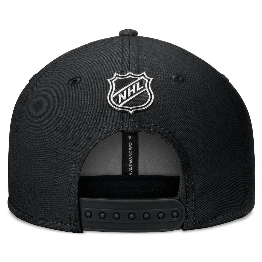 Boston Bruins Fanatics Authentic Pro Training Camp Snapback Hat Black