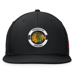 Chicago Blackhawks Fanatics Authentic Pro Training Camp Snapback Hat Black